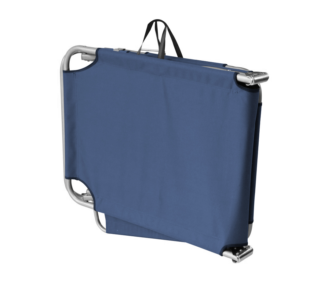 Liegestuhl LETTINO 2er Set blau