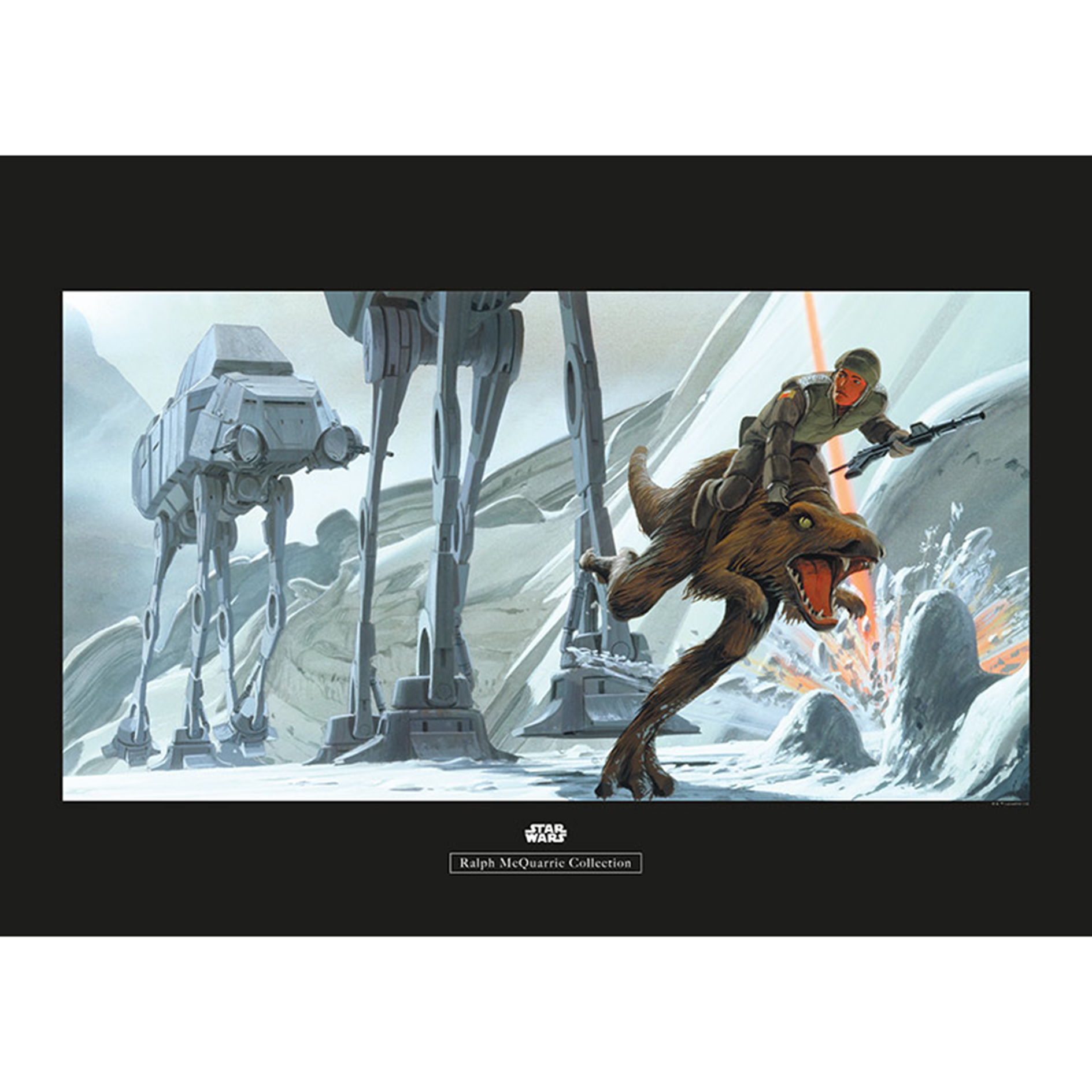 Wandbild STAR WARS CLASSIC RMQ HOTH - 70x50 cm