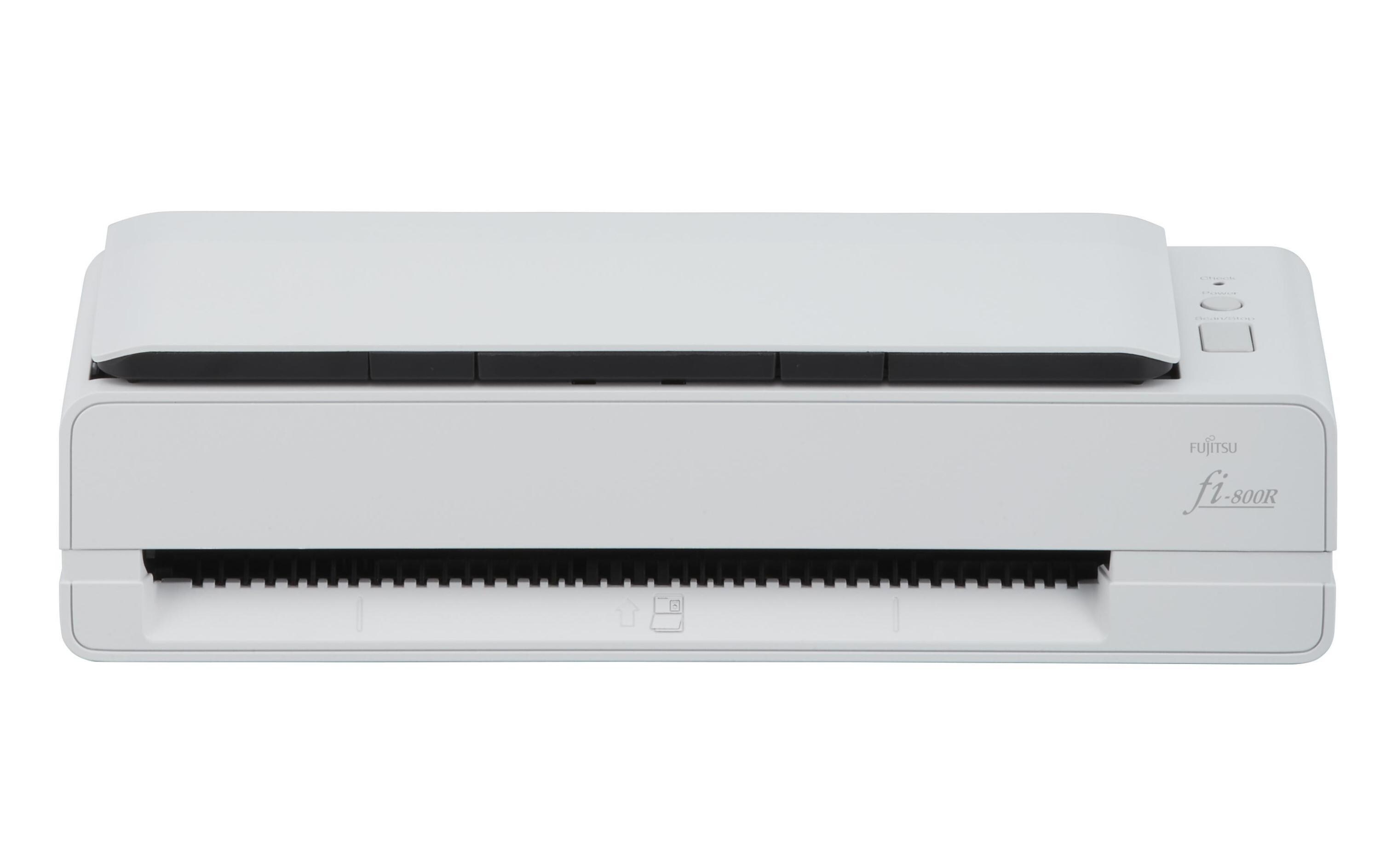 Dokumentenscanner fi-800R<br>Kompakter Einzugsscanner für Bereiche mit Kundenkontakt