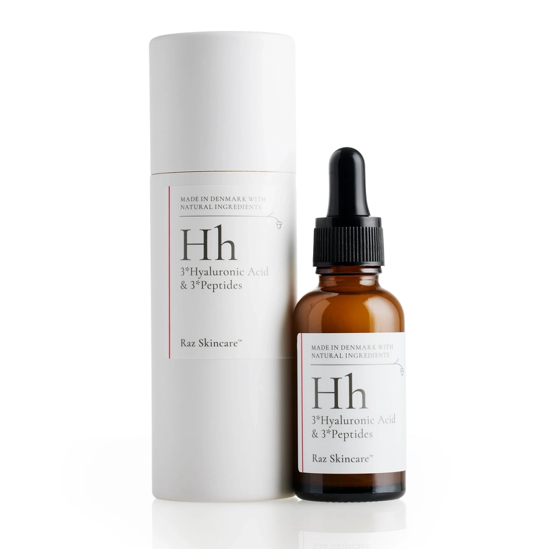Raz Skincare Hh 3 x Hyaluronic Acid & 3 x Peptides 30 ml