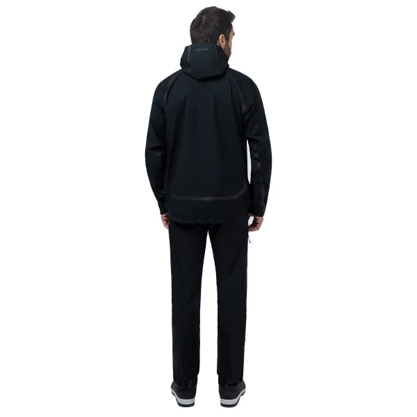 Veste ski de randonnée AYAQ LONAK HARDSHELL JKT M BLACK STORM