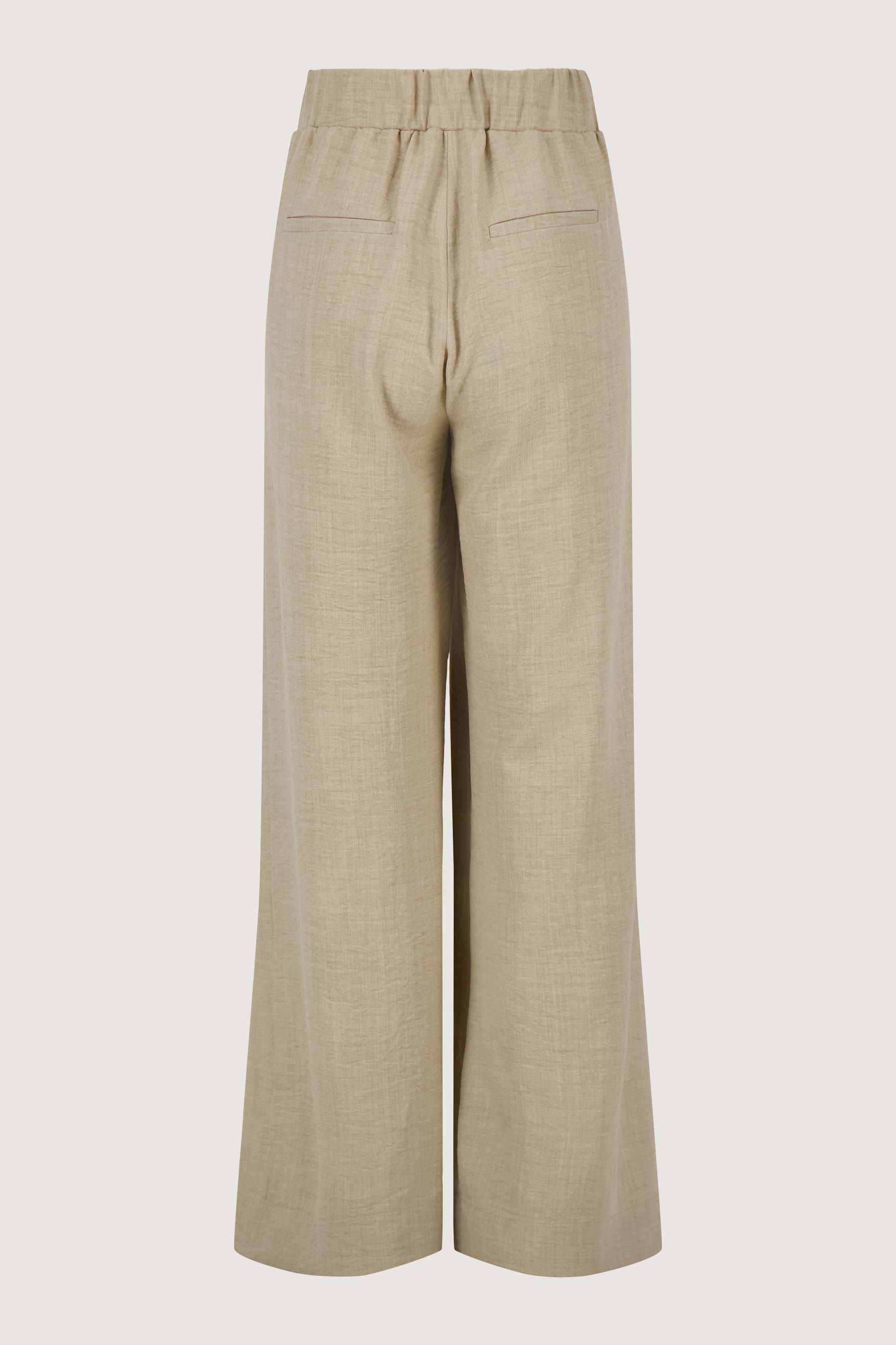 losvallende broek  met stretch