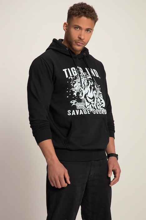 STHUGE Hoodie, Sweater, XL Print, Kapuze, Langarm, bis 8 XL