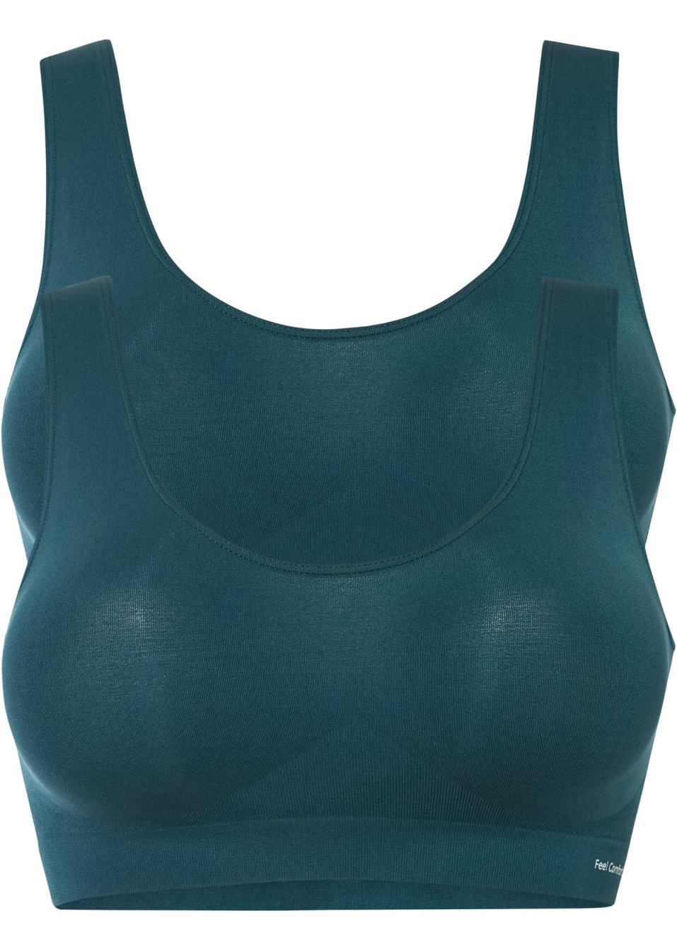 Lot de 2 brassières sans coutures Feel Comfort