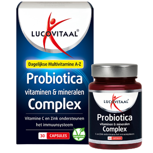 Lucovitaal Probiotica Vitaminen & Mineralen Complex Capsules 30CP