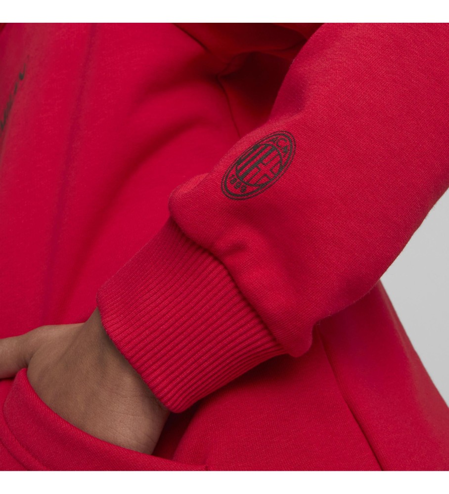Moletom vermelho Puma AC Milan