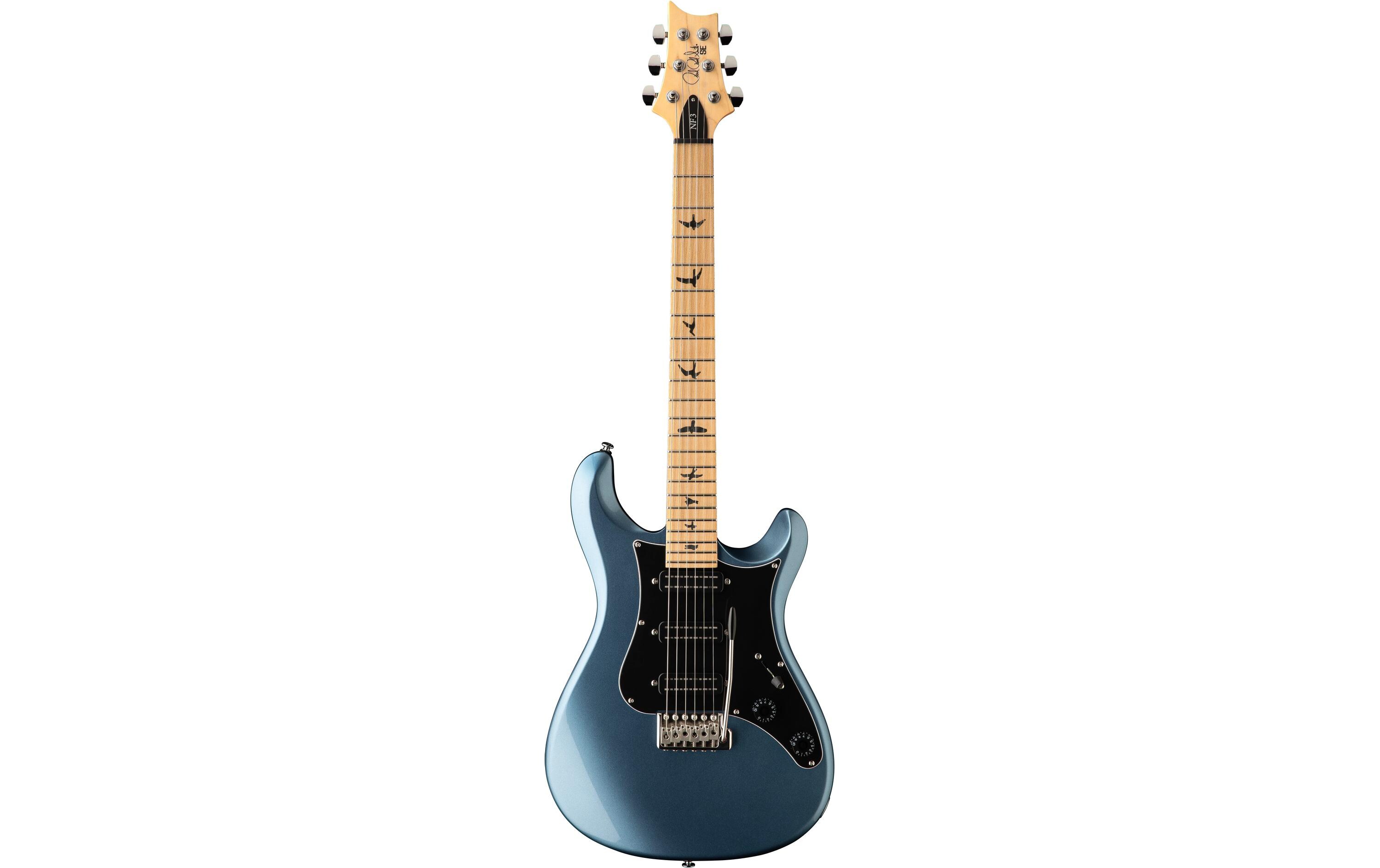 E-Gitarre SE NF3 Maple Ice Blue Metallic<br>Allzweck-Gitarre mit Narrowfield-Pickups