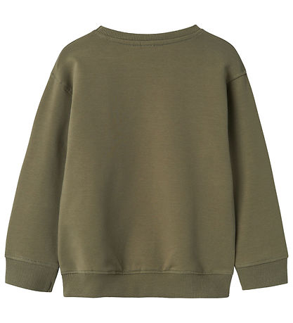 Name It Sweatshirt - NmmBen - Dusty Olive
