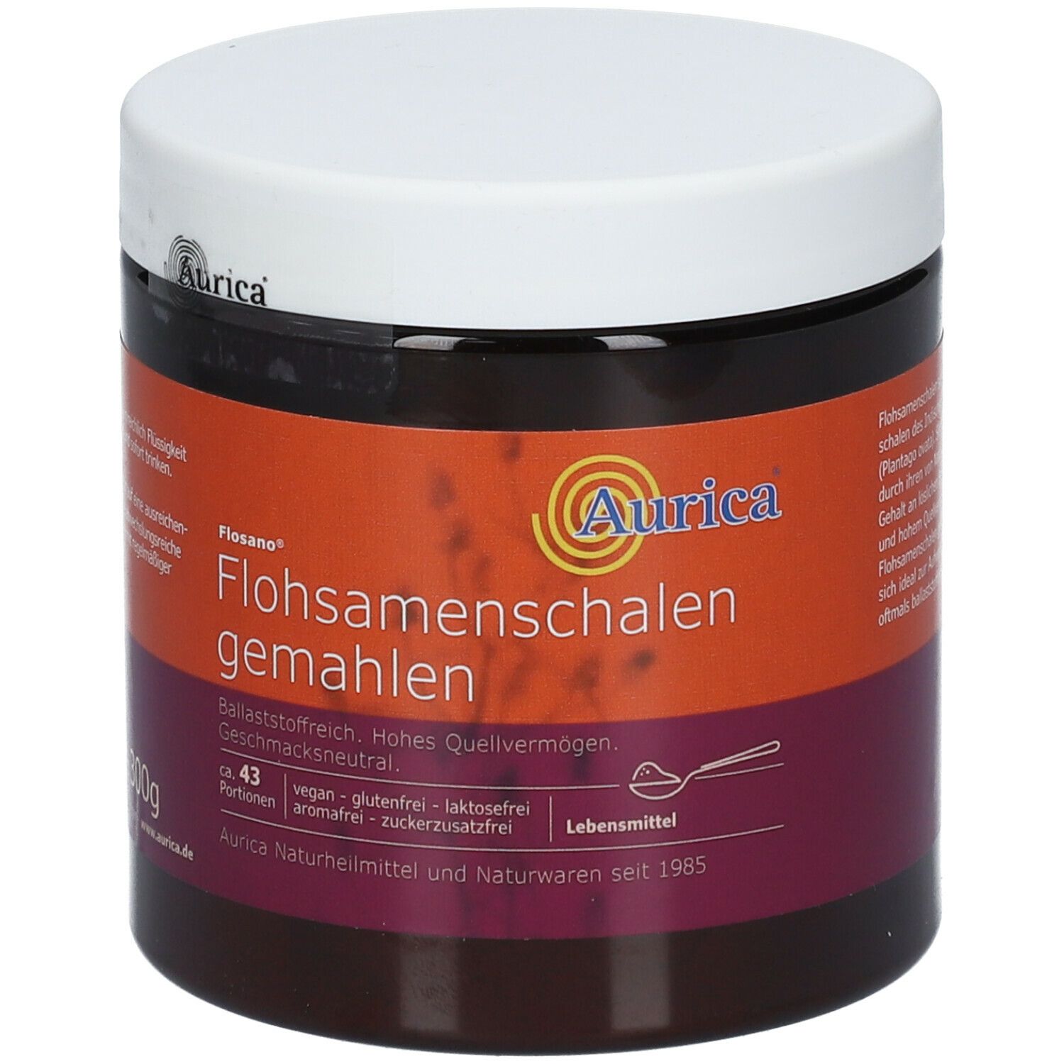 Aurica® Flohsamenschalen gemahlen Flosano®
