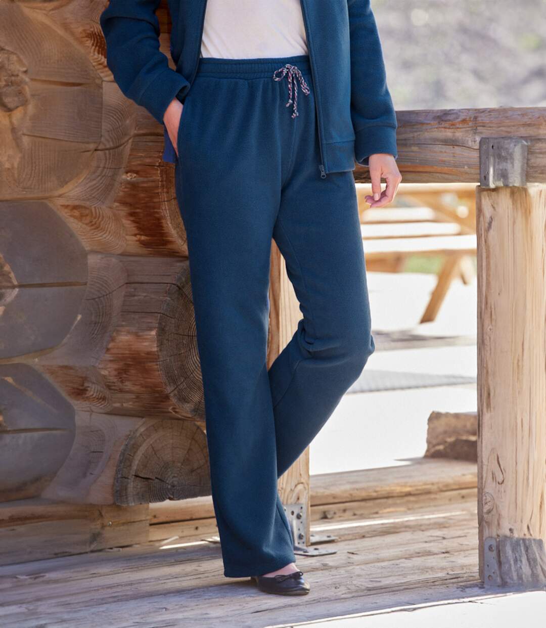 Ensemble en Polaire à Capuche Cocooning