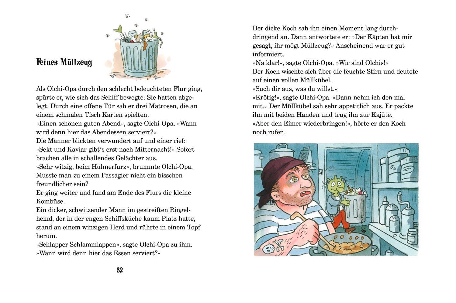 Gefangen auf der Pirateninsel / Die Olchis-Kinderroman Bd.10