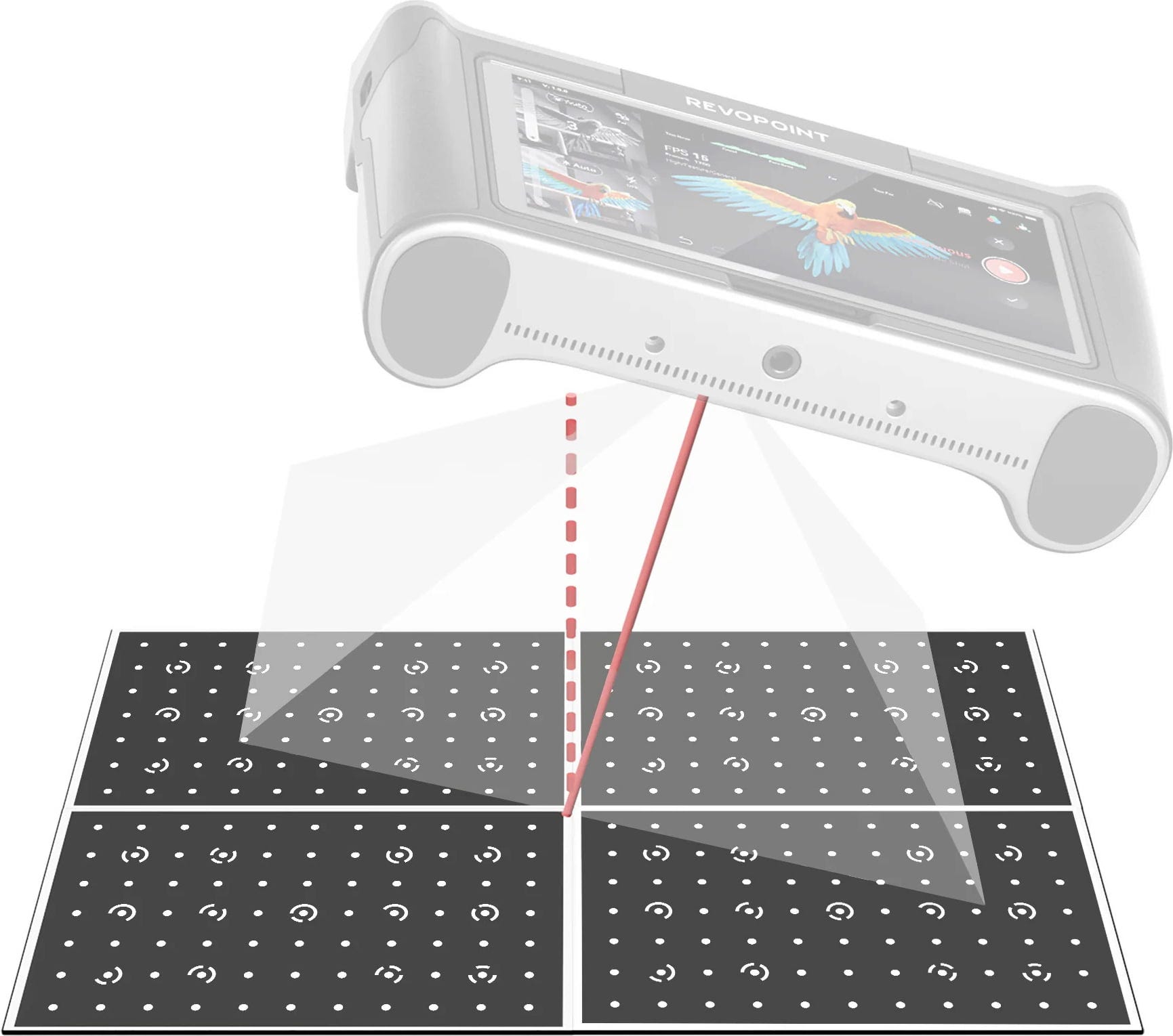 Revopoint  Large Calibration Board Kit, Miraco/Miraco Pro/Miraco Plus    Für die einfache Kalibrierung deines Revopoint 3D Scanners