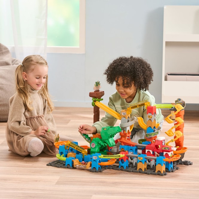 Vtech - Marble Rush - Dino Adventures Magnetic Set XL400 E