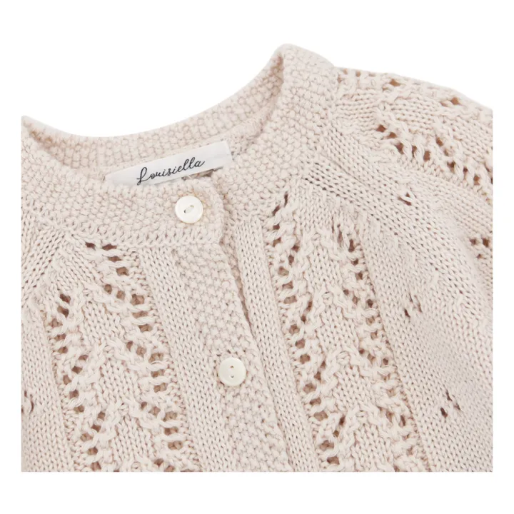 Louisiella Cardigan Paige Maille Bébé | Rose