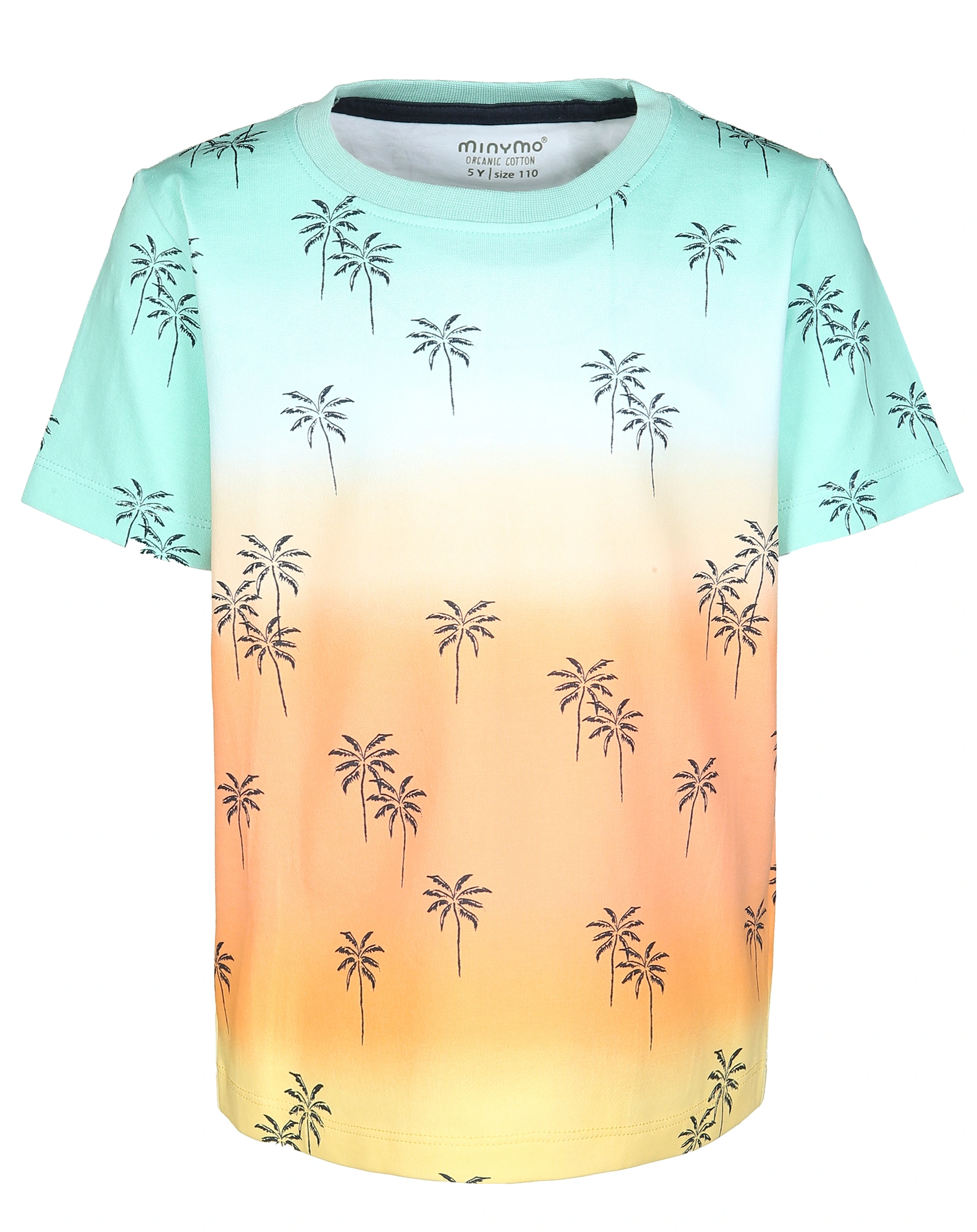 T-Shirt PALM TREES AOP in bunt
