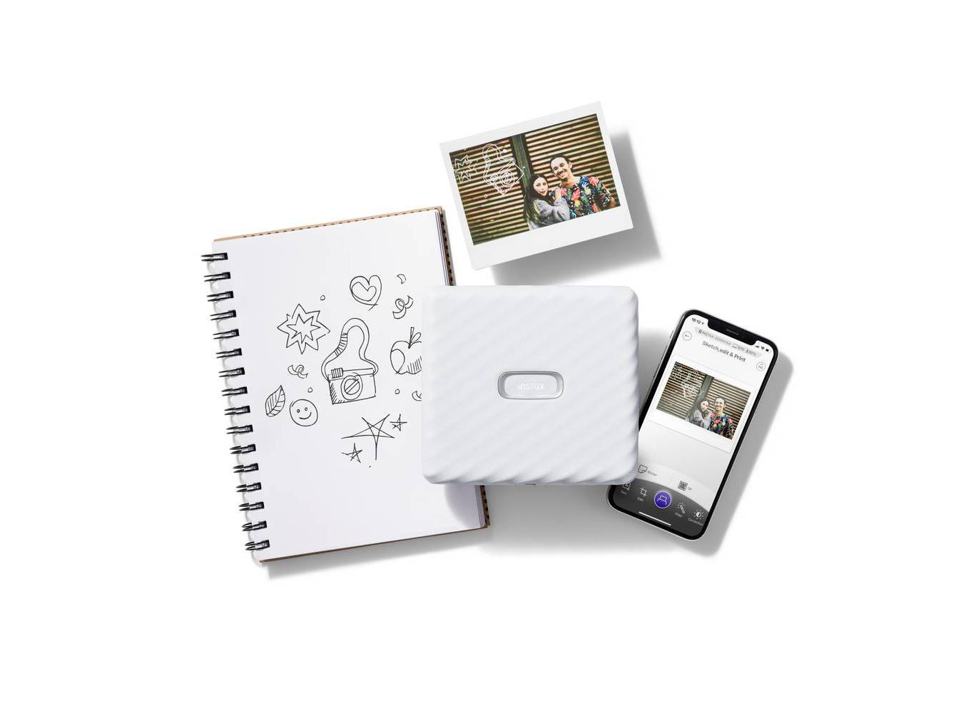 IMPRESSORA FUJIFILM INSTAX LINK WIDE WHITE