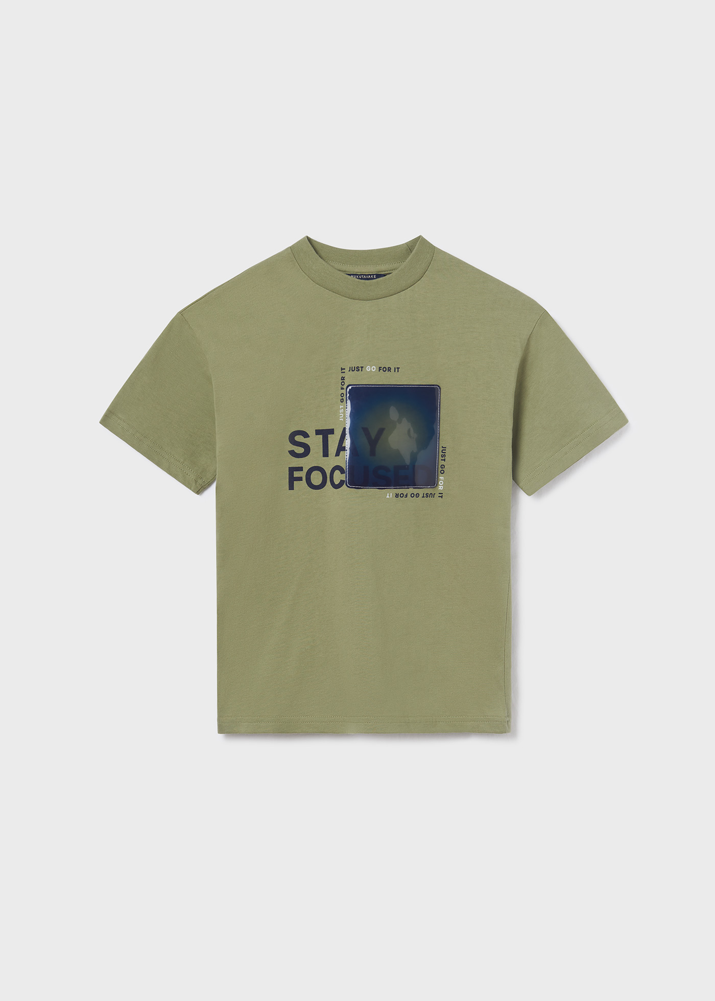 Camiseta infantil de algodão estampada