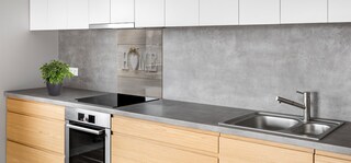 Glasnischenrückwand Everest Motiv Home 60 x 65 x 0,6 cm