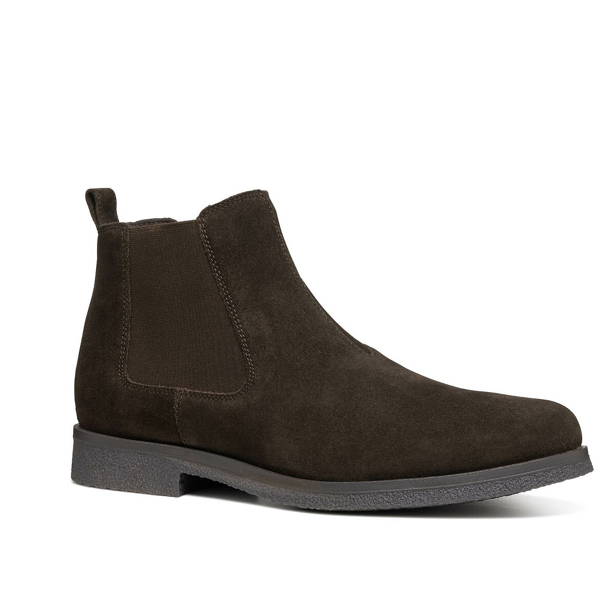 GEOX<br>Bottines Chelsea em couro respirável Claudio