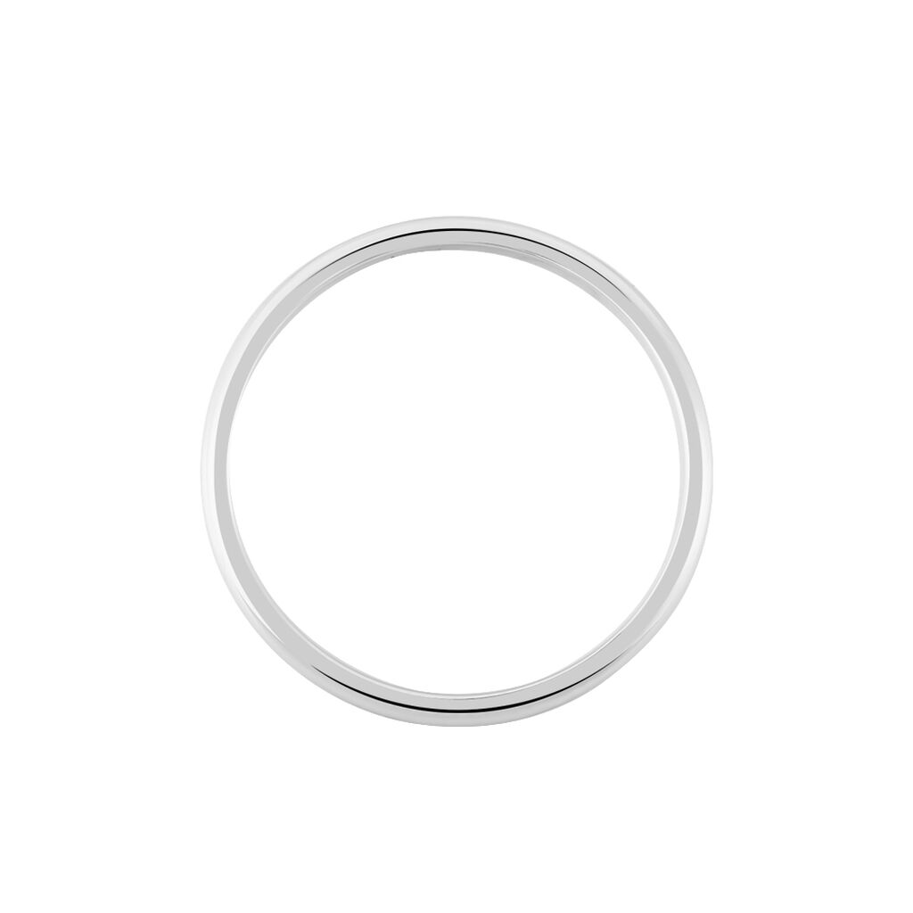 Alliance Aphroditia Demi Jonc Bombe Or Blanc