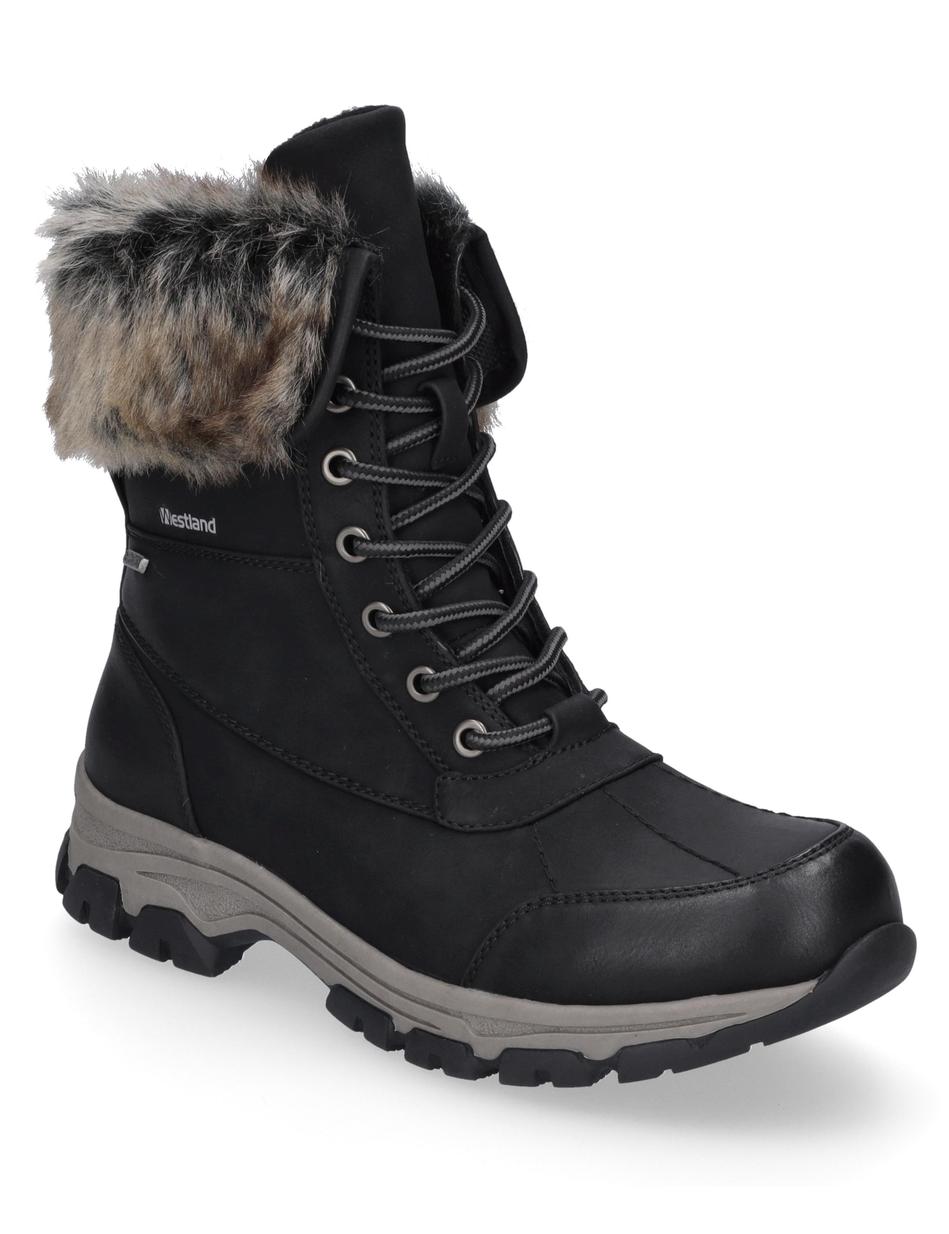 Stiefel Chambery 04, schwarz-kombi