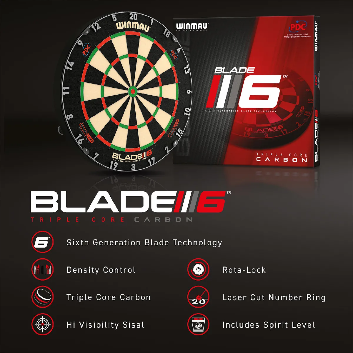 Winmau Blade 6 Triple Core