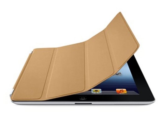 APPLE - Housse iPad Smart Cover Cuir Beige
