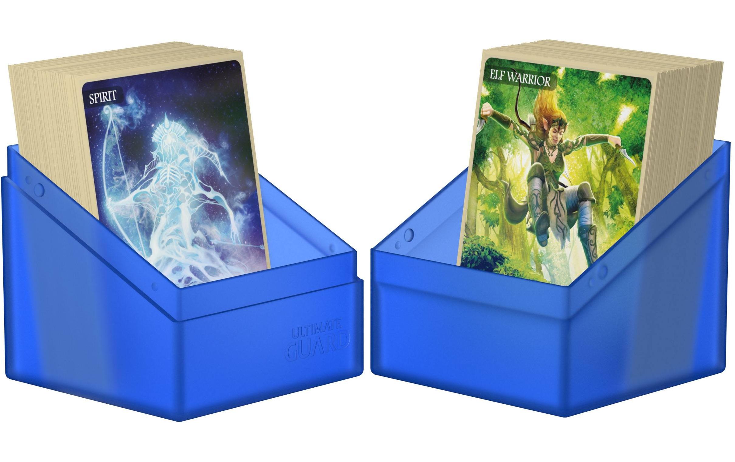 Kartenbox Boulder Deck Case Standardgrösse 100+ SapphireHandliche und feste Kartenbox mit Soft-Touch-Oberfläche