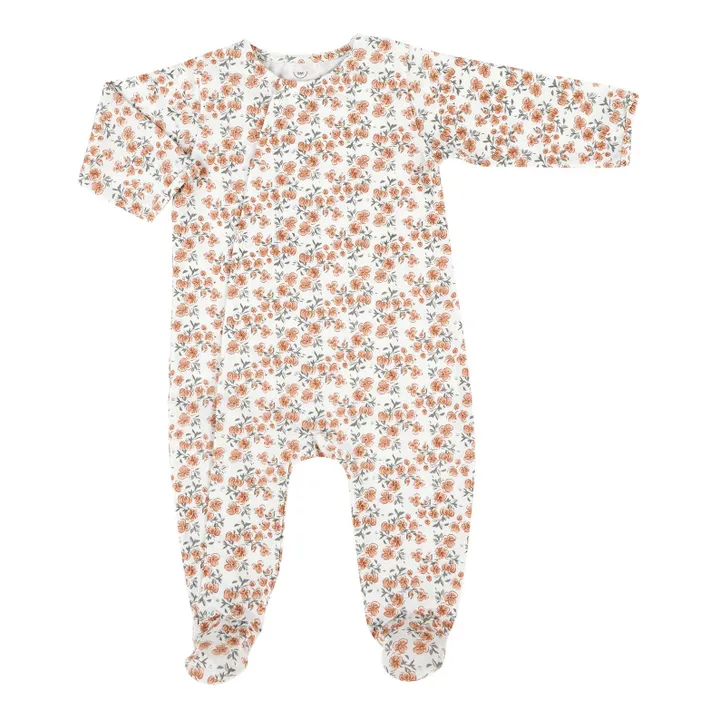 Bonjour Little Combinaison à pied Calipoppy Coton Bio | Beige