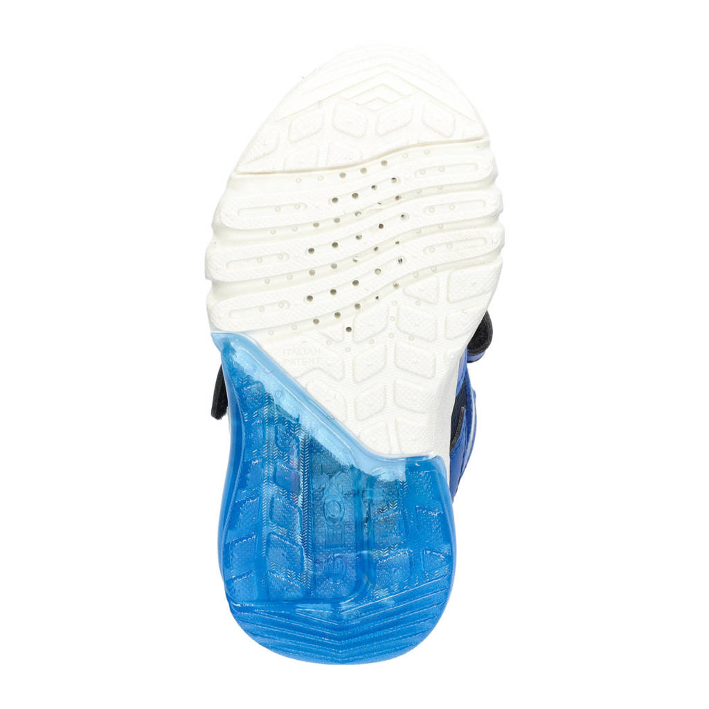 Geox Ciberdronsneakers met lichtjes blauw