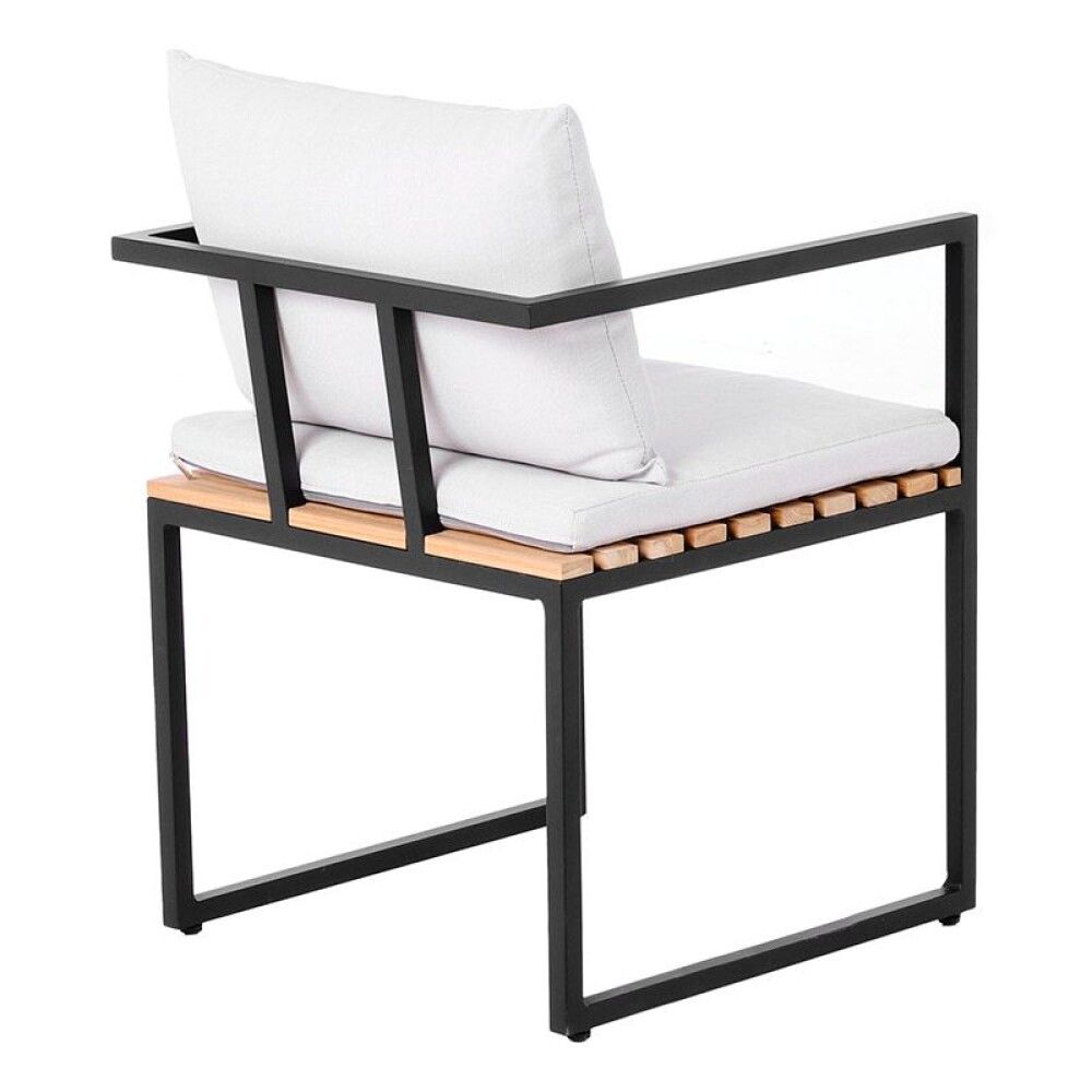 LOUNGESTOL SENSUM EKSJÖ SORT TEAK 2STK