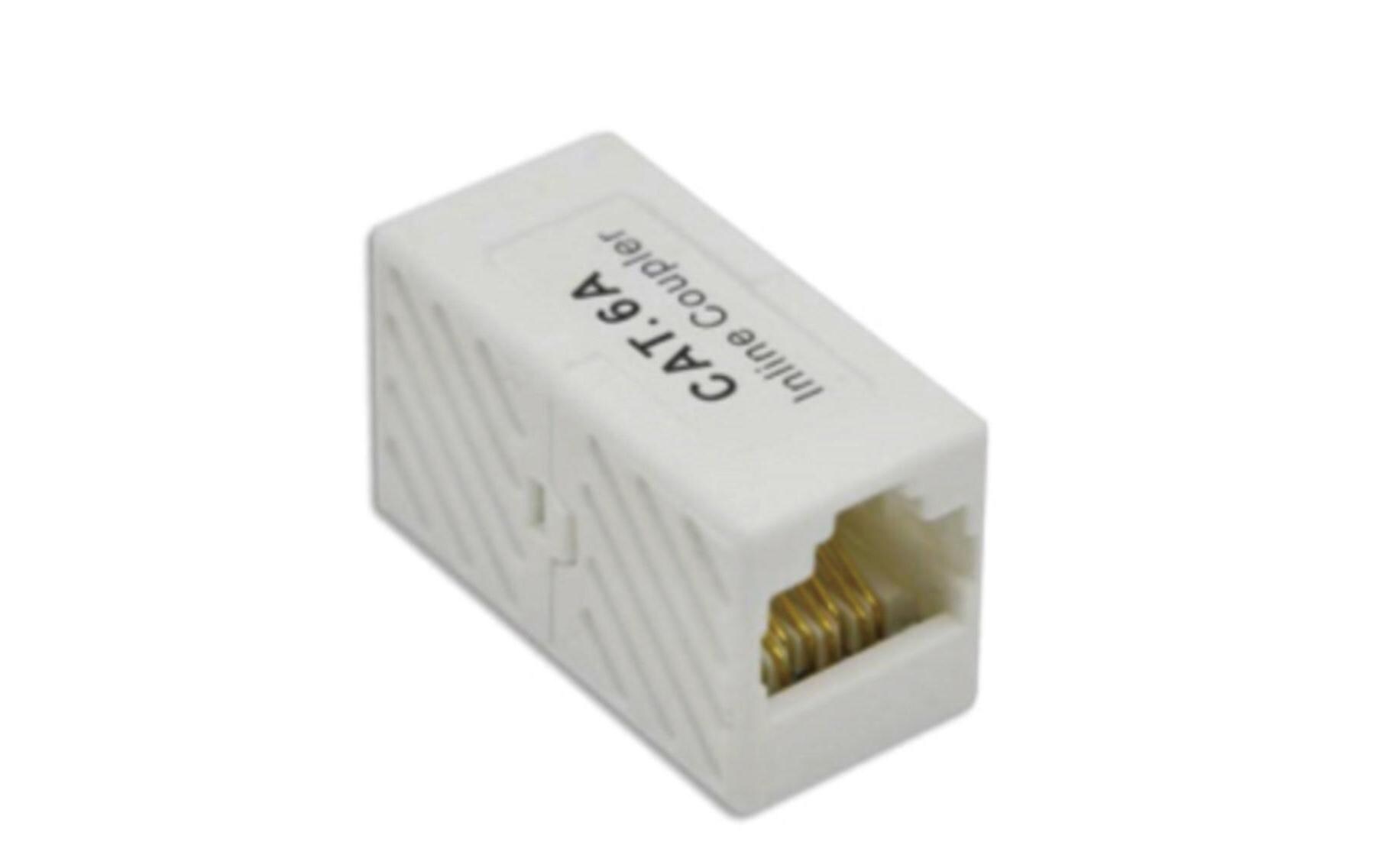 Kupplung RJ-45, Cat.6A, ungeschirmt 1 StückKupplung