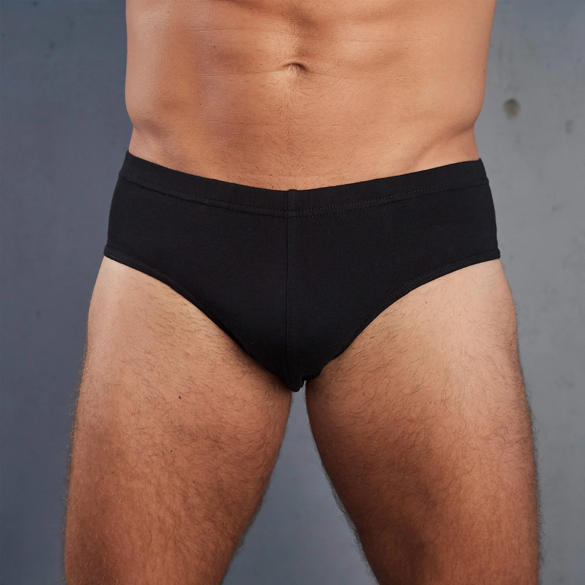 Herren-Slip mit elastischem Bund, 3er-Pack