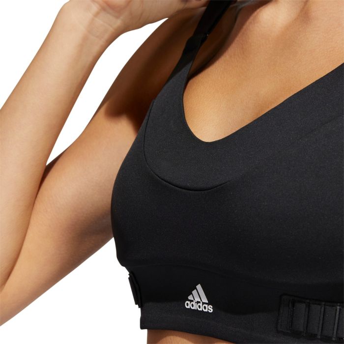 adidas Dame BH Fast L Ru Hs Bra Sort