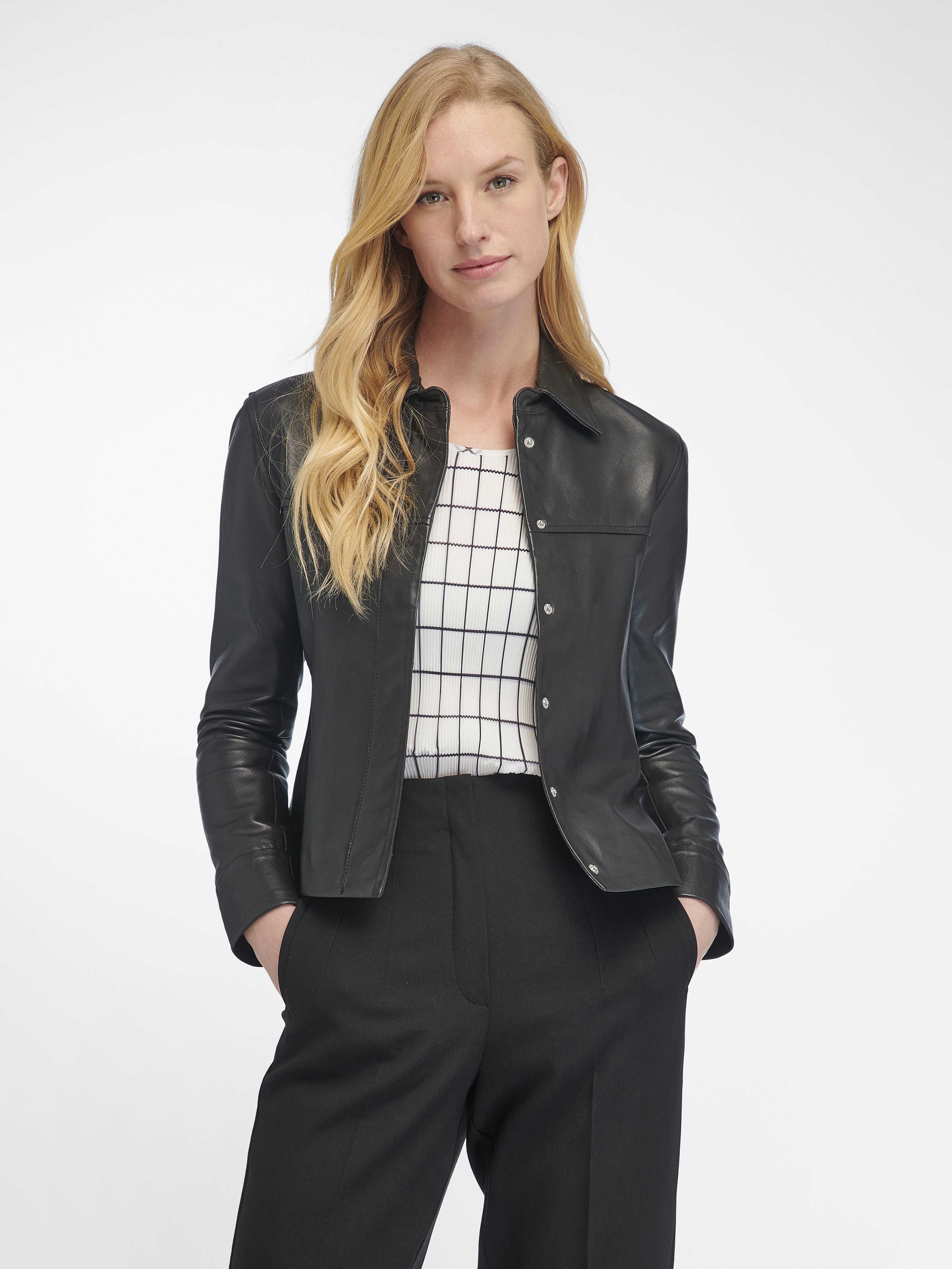 Lederjacke