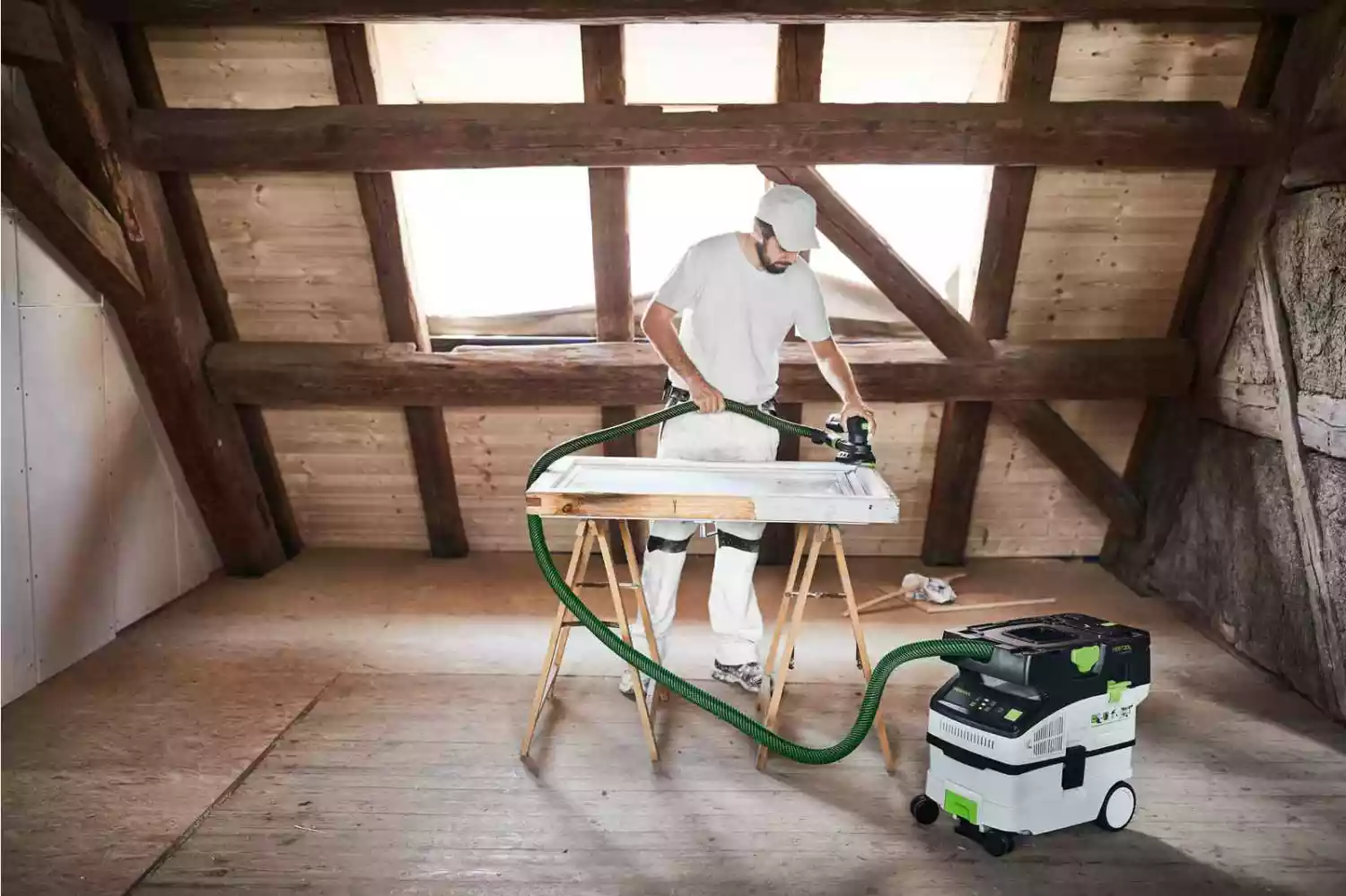 Festool CTMC MIDI I-Basic 36V (2x18V) Li-Ion accu stofzuiger body - M-klasse - 3100l/min