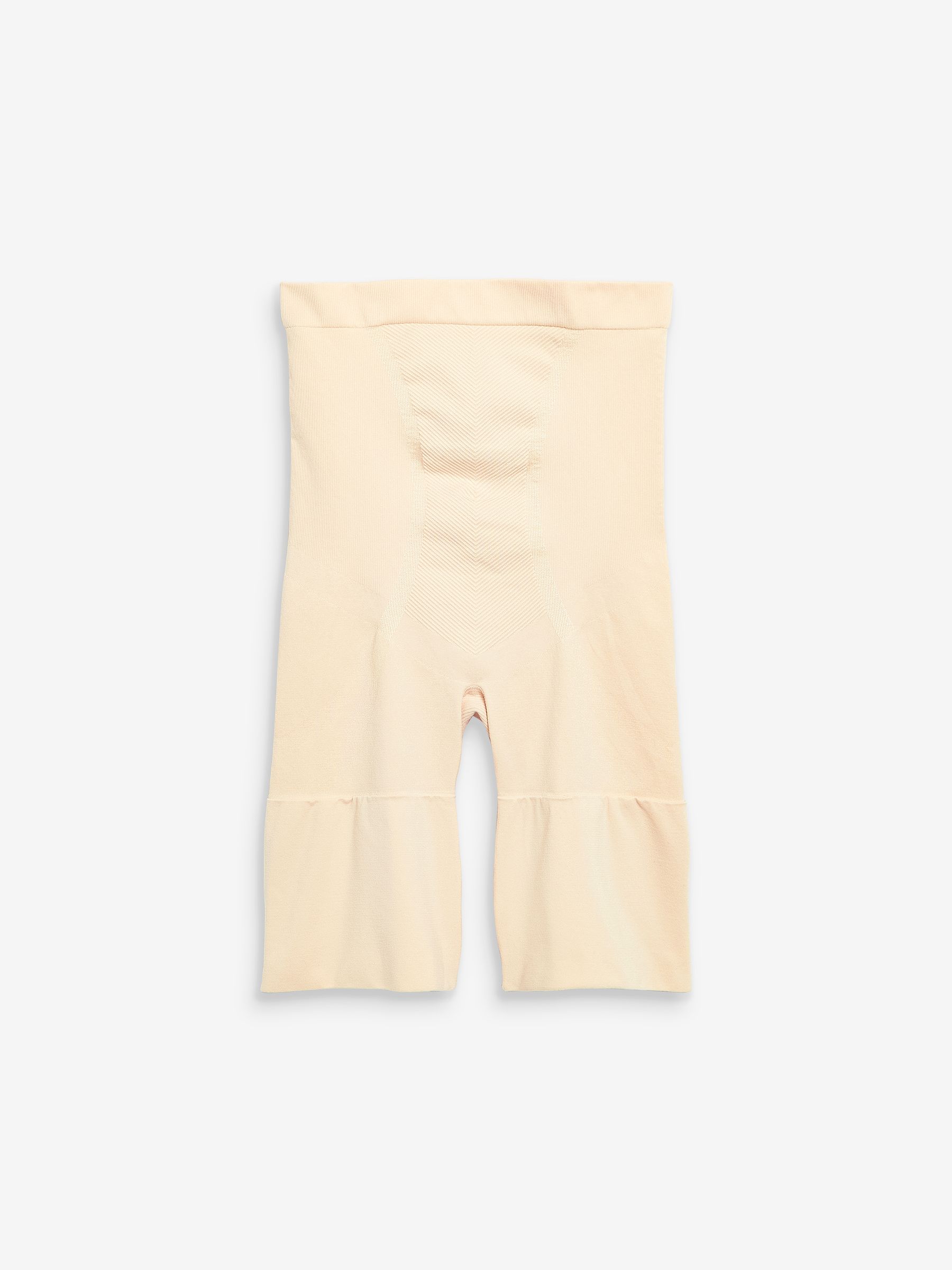 Praline nude - Vormgevende naadloze slip voor gladdere dijen met stevige buikcorrectie