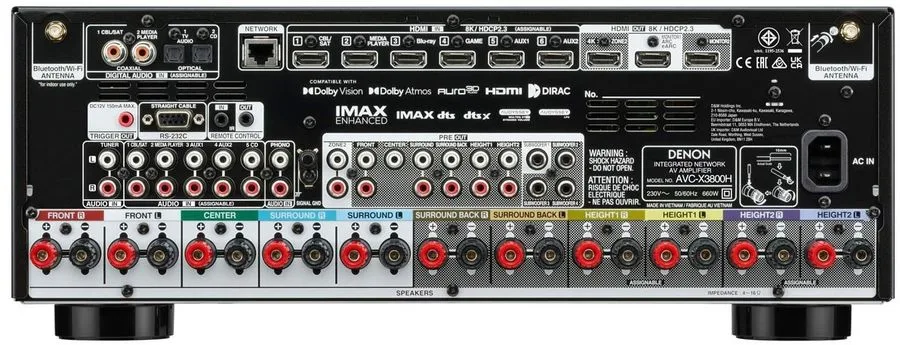Denon AVC-X3800H   Home 150 Blanc Amplis home-cinéma