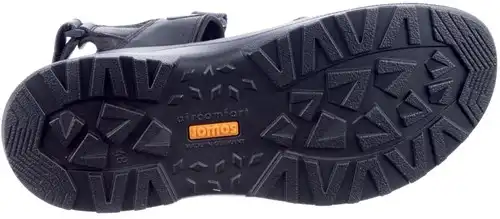 Jomos zwart 508609 H - maat 48 sandaal zwart - maat 48 Calandschoen