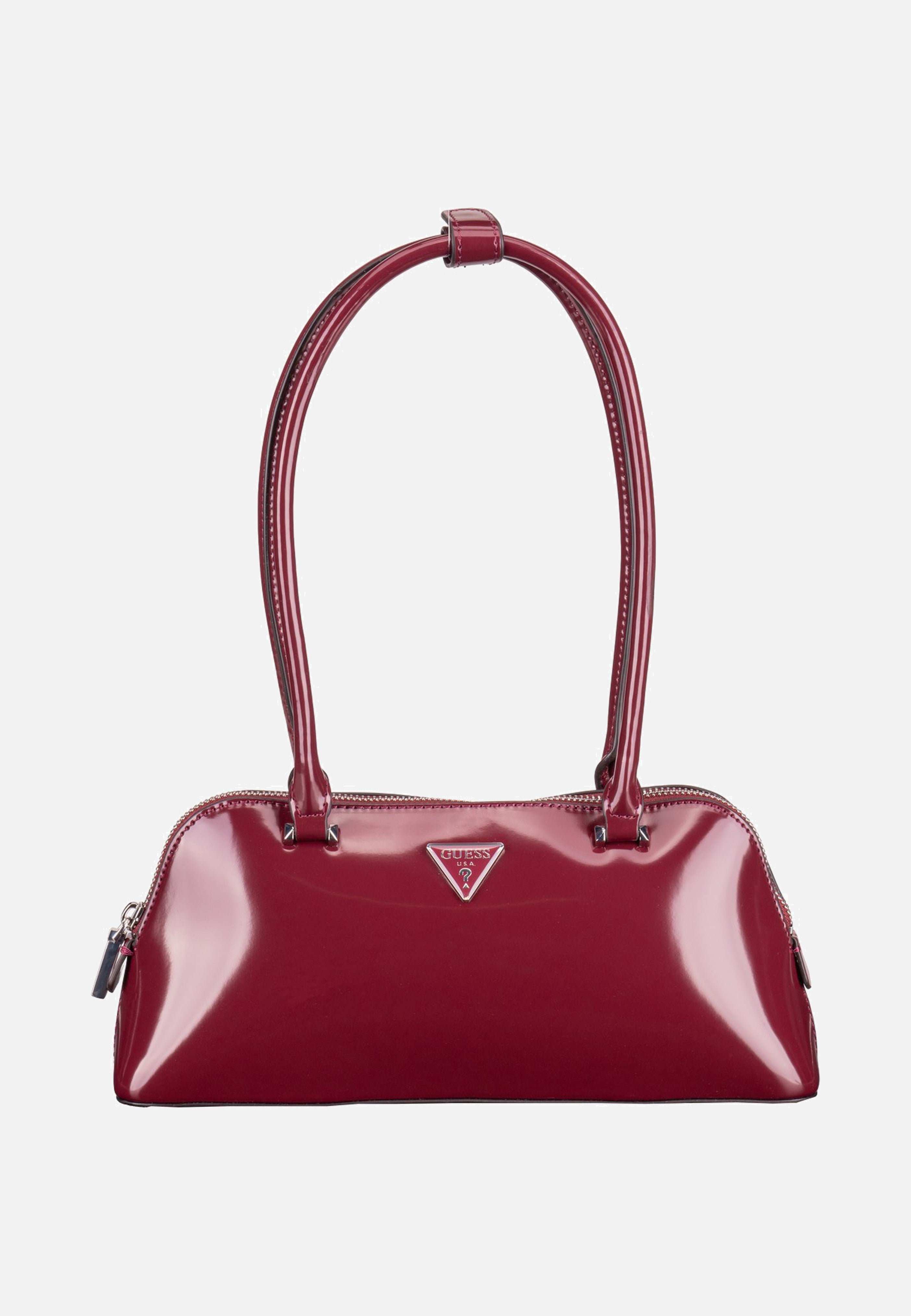 Arnela Shoulder Satchel Burgundy - Abendtasche