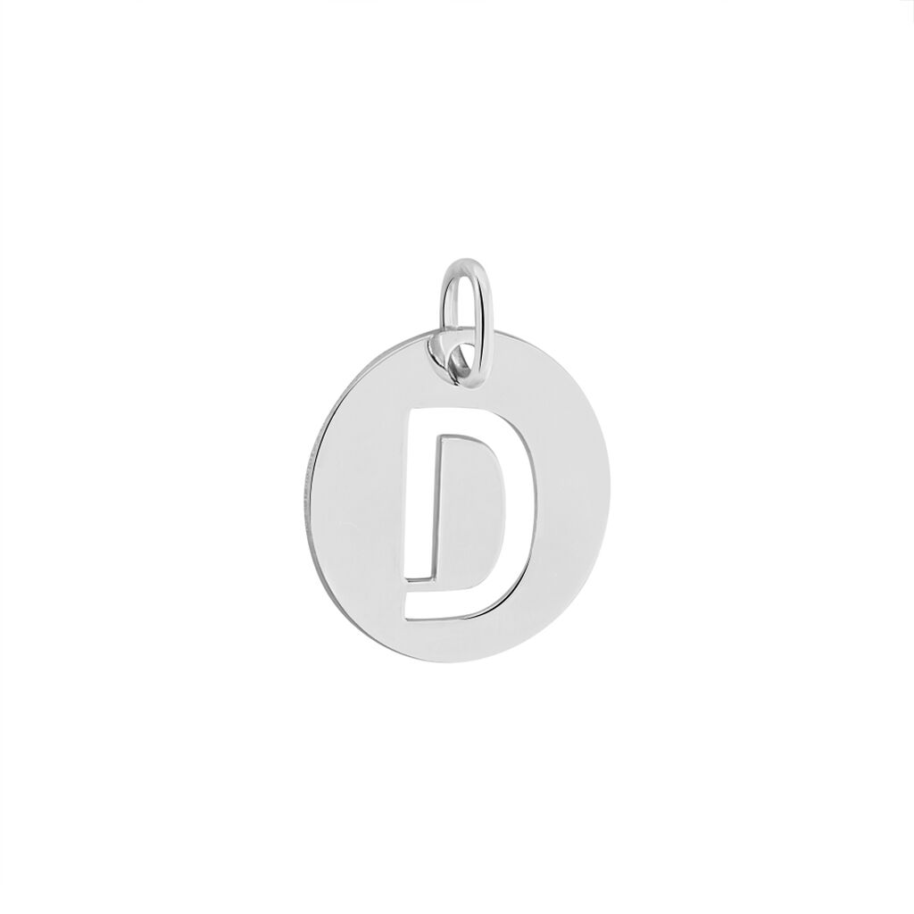 Pendentif Elio D Argent Blanc