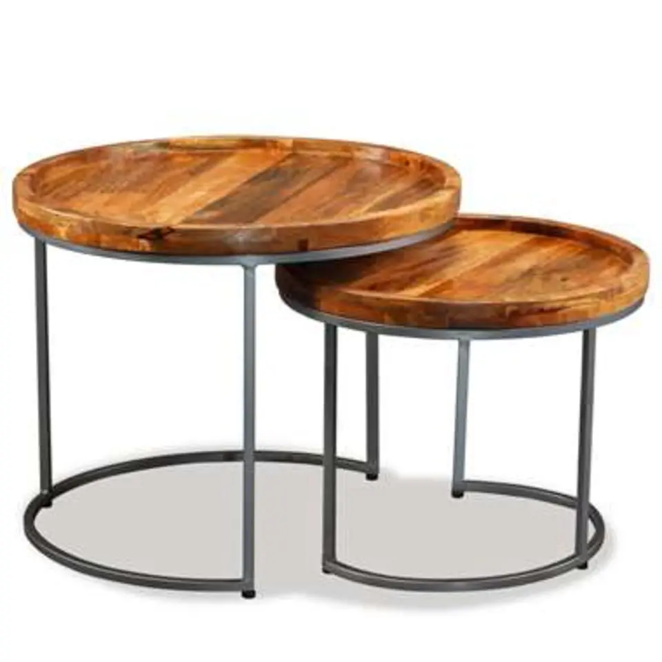 vidaXL - Salontafel - Bruin - Hout