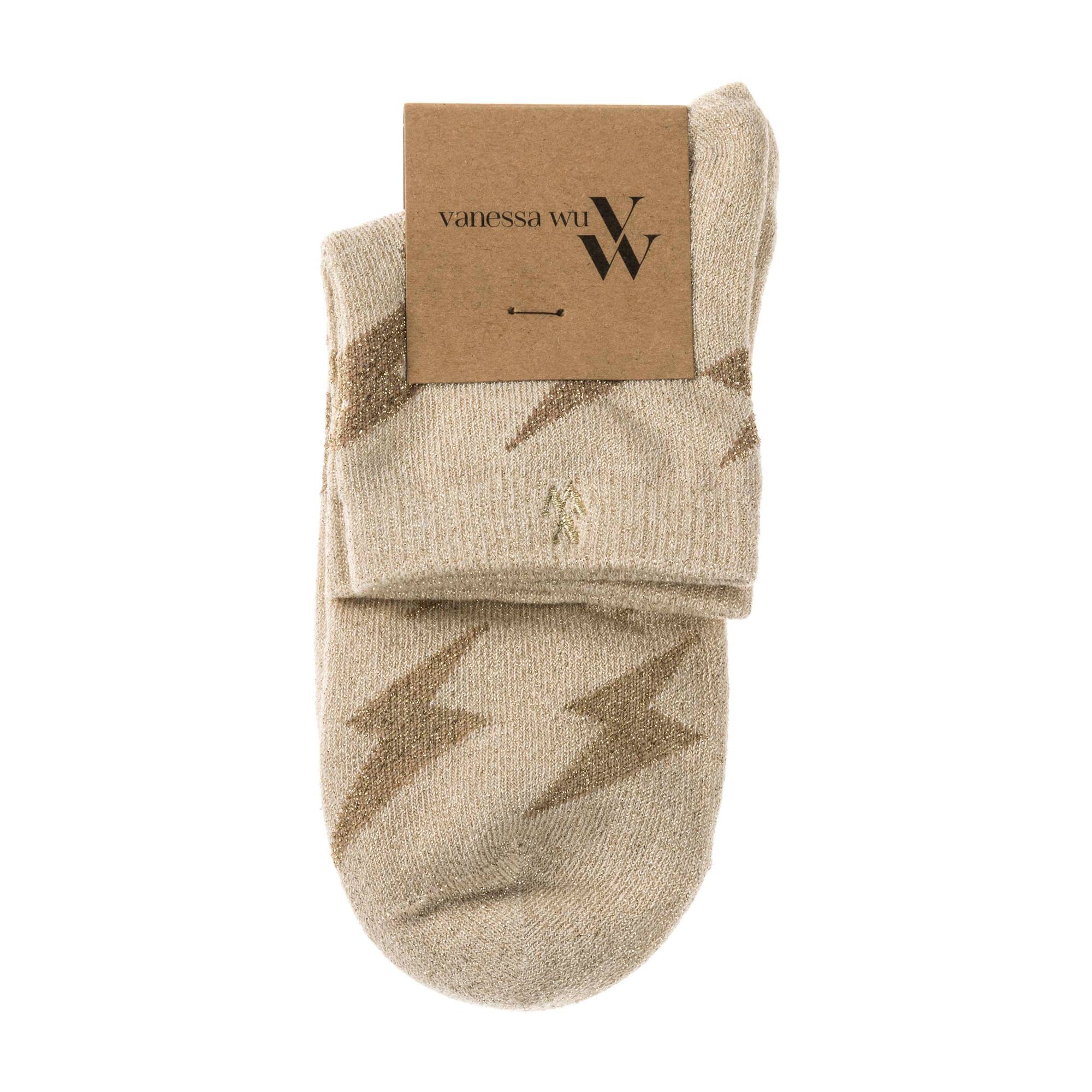 Chaussettes Femme beige