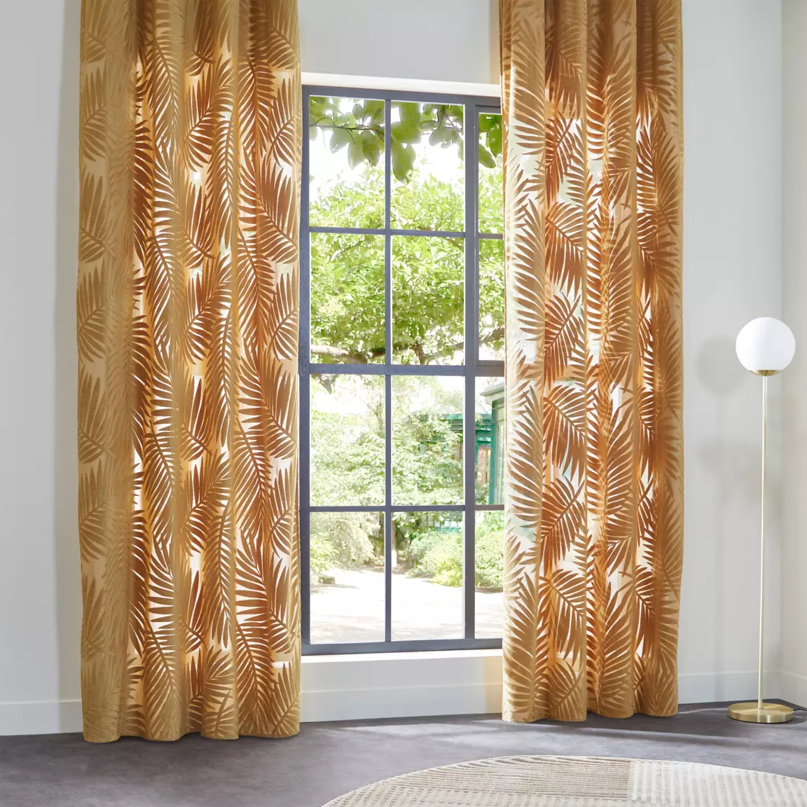 Rideau (140 x 260 cm) Bela Jaune ocre