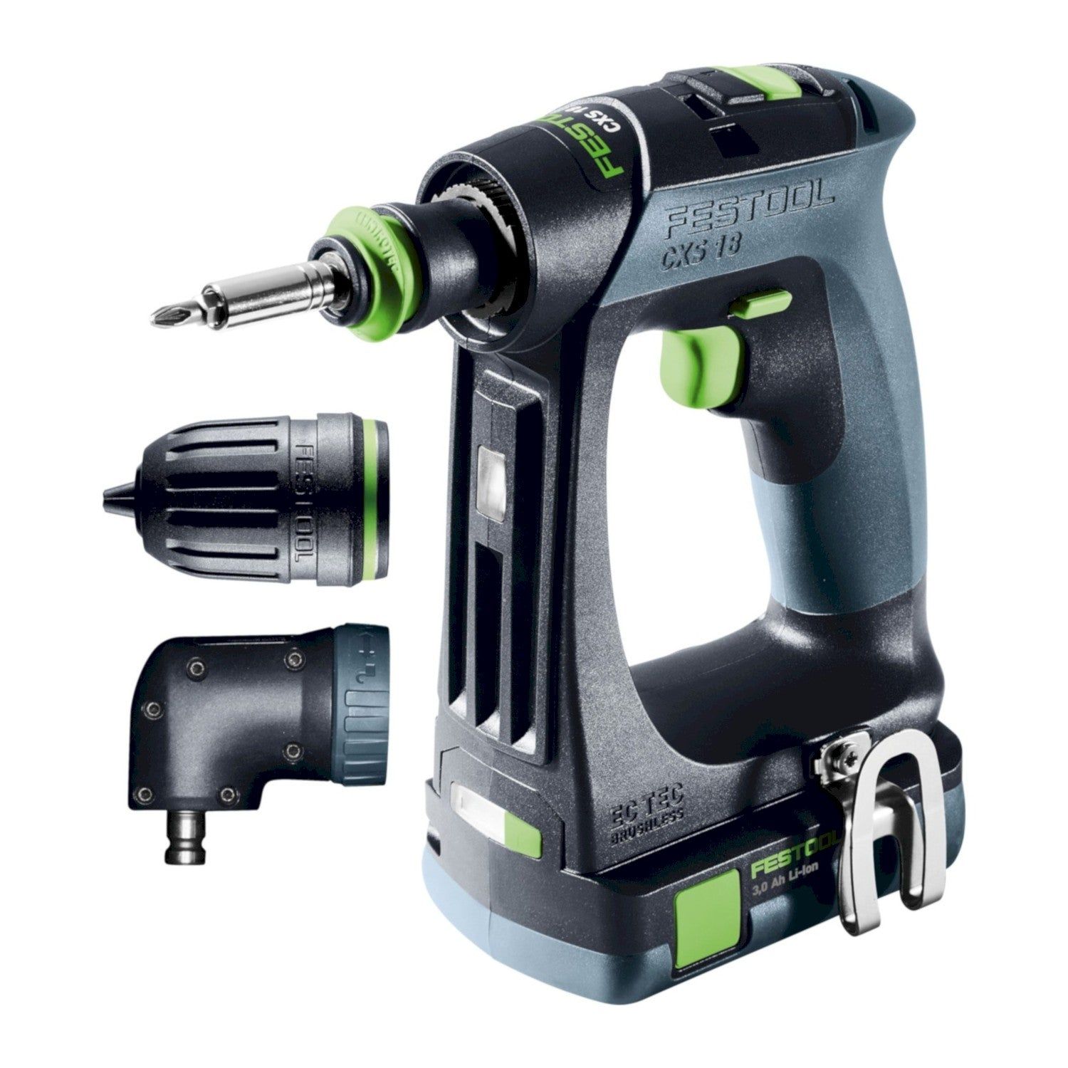 Festool CXS 18 C 3,0-Set Accu Schroefboormachine 18V 3.0Ah in Systainer - 576884