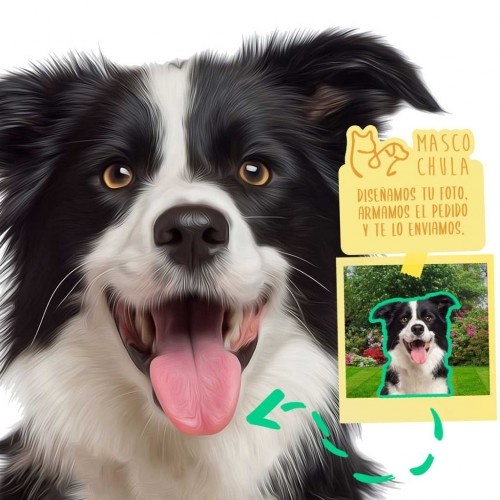 Mascochula, um retrato digital realista e personalizado do seu animal de estimação.