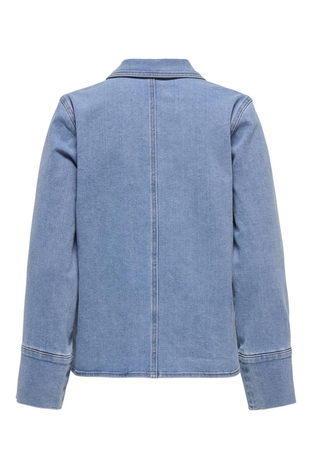 Only Onlfrida Ls Zip Shirt Gua