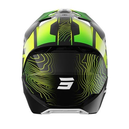 Casque cross Shot FURIOUS KID - APEX - Jaune