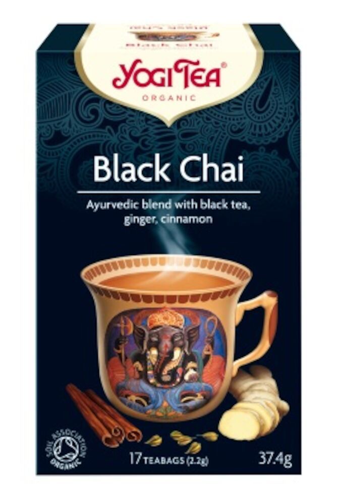 Yogi Te sort chai