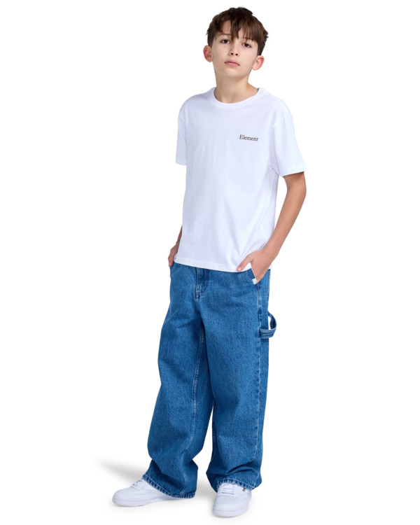 Element Smokey Bear Nest SS Youth Optic White